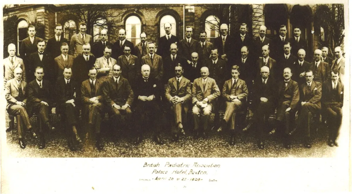 BPA Second Annual Meeting, Buxton, April 1929 BPA members at the second annual meeting